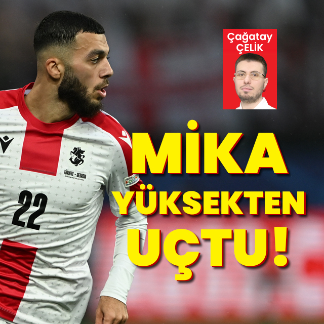 Mika yüksekten uçtu