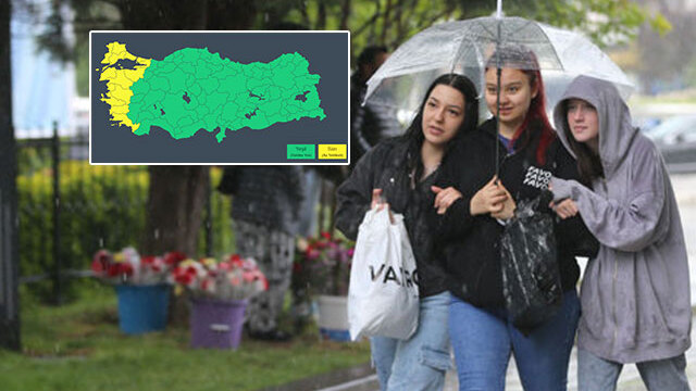 13 kent için "sarı" alarm! Marmara ve Ege'de pazara dikkat!