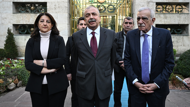 DEM heyeti Demirtaş'ı ziyaret etti