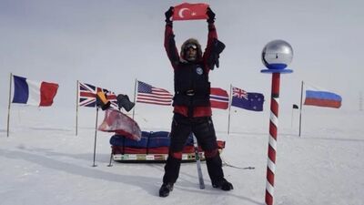 Güney Kutbu'na ulaşan ilk Türk!