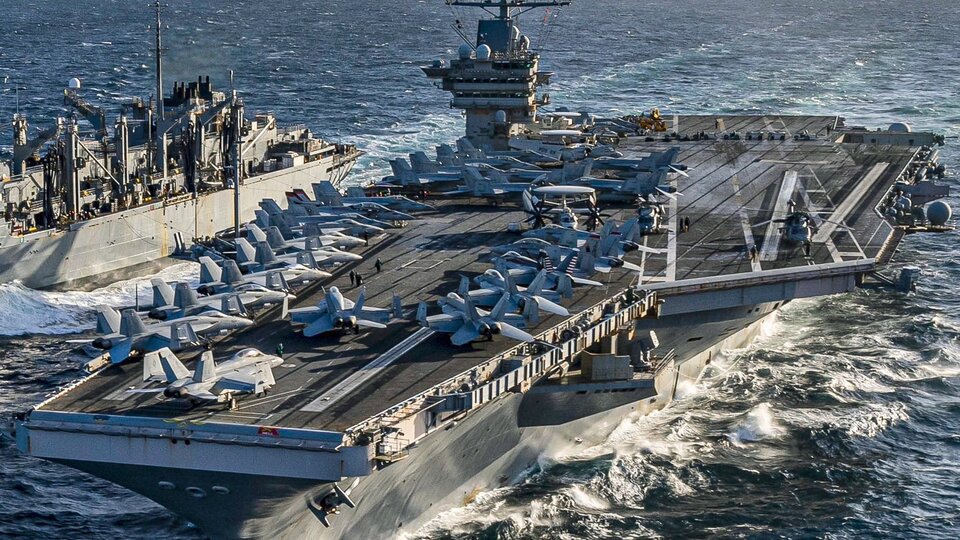 USS S. Harry Truman yine hedefte