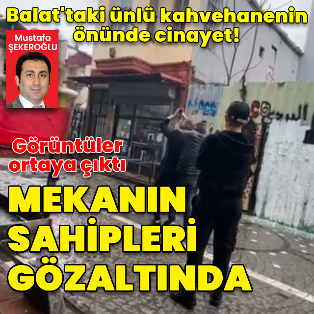 Meşhur sokakta cinayet
