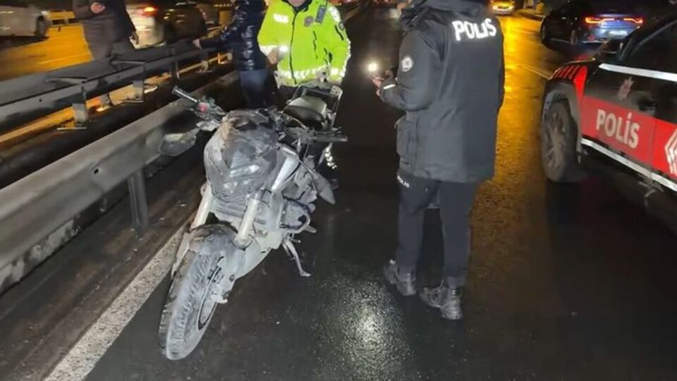 Avcılar'da motosiklet kazası: 1 polis öldü