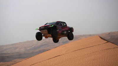 Dakar Rallisi'nde 7. etap geçildi