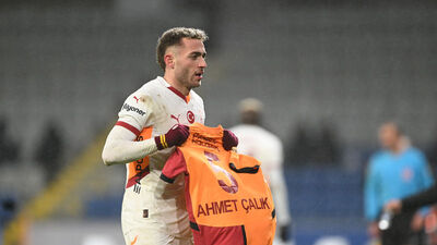 "Gollerimi Ahmet Çalık'a armağan ediyorum"