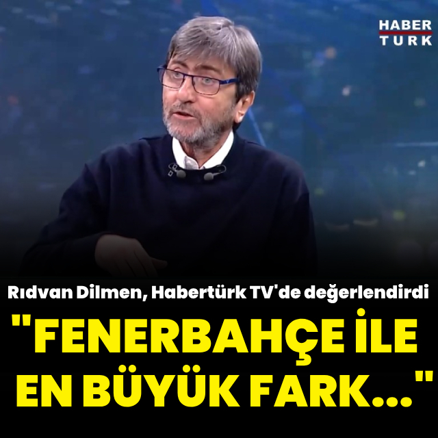 "Galatasaray'ın Fenerbahçe ile en büyük farkı..."