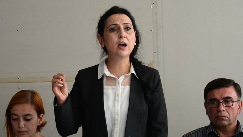 DEM Heyeti Figen Yüksekdağ ile görüştü