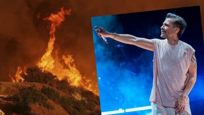 Yangın bölgesinde Türk ünlülerin de evleri var