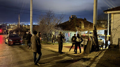 İki kişiyi vurup kendini kilitledi