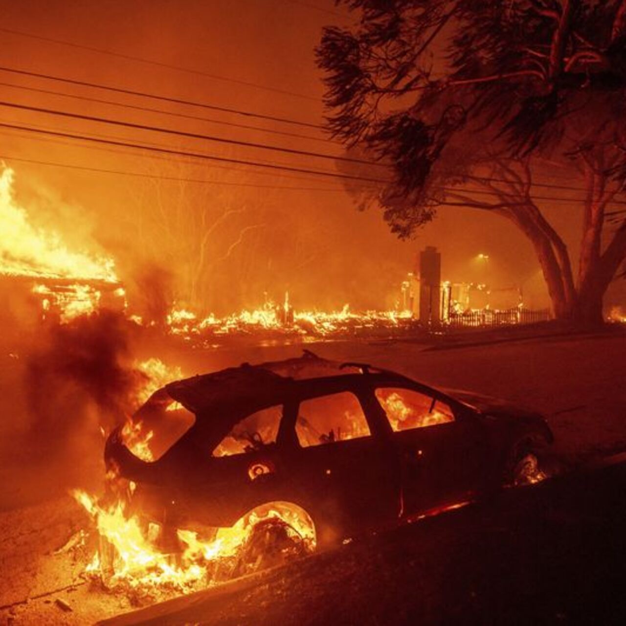 Los Angeles'ta yangın sürüyor! Hala 