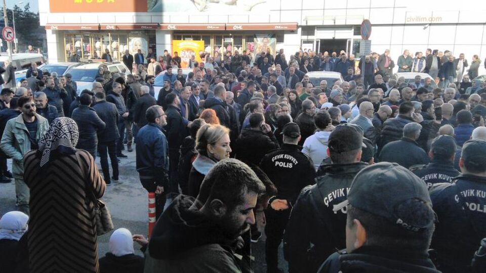 Kayyum protestosuna 5 gözaltı