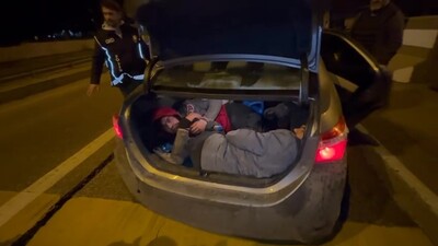 Bagajda 800 km! Yol kontrolünde ortaya çıktı