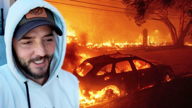 Los Angeles'taki yangının algı olduğunu iddia etti