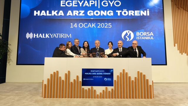 Borsada gong EgeYapı Avrupa GYO için çaldı