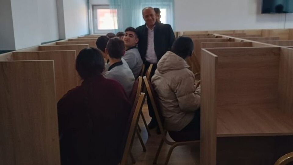 Diyadin'de etüt salonu açıldı