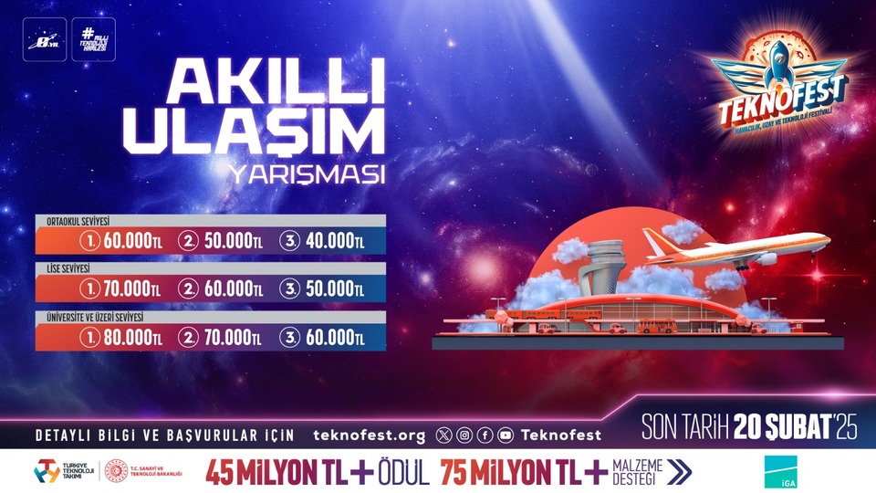Akıllı Ulaşım Yarışması'nda başvurular sürüyor