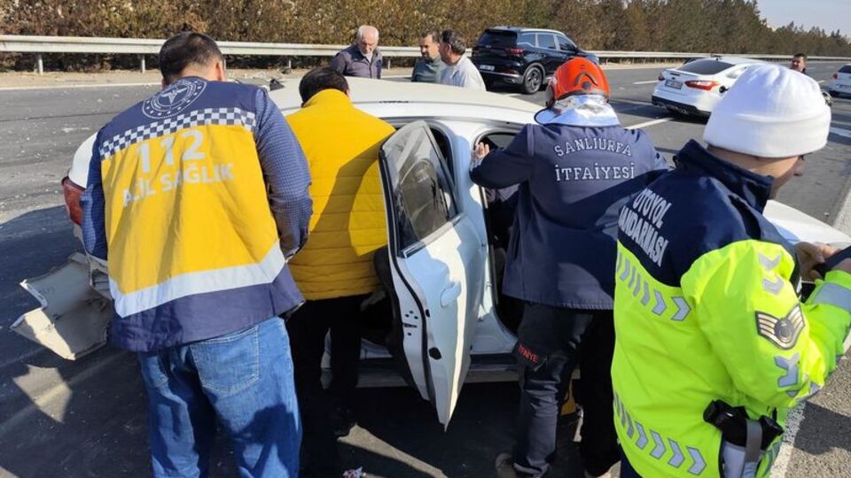 Şanlıurfa'da kaza: 12 yaralı