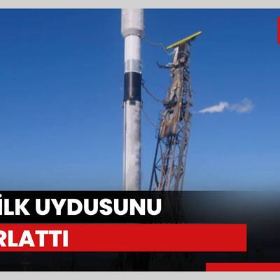 Fergani Uzay'ın ilk uydusu uzaya fırlatıldı