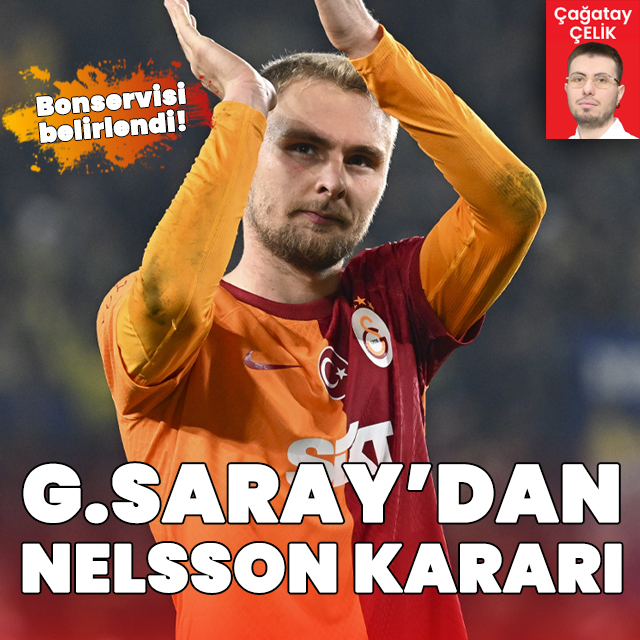 G.Saray'dan Nelsson kararı!