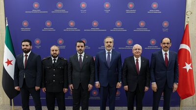 Bakan Fidan Suriye heyeti ile görüştü