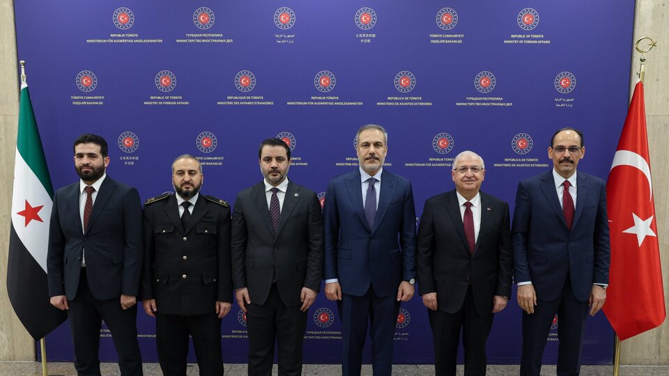 Bakan Fidan Suriye heyeti ile görüştü