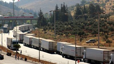 Suriye gümrük duvarı ördü, ihracat kilitlendi