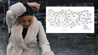 Sıcaklık daha da düşecek! 5 bölgede yağış var!