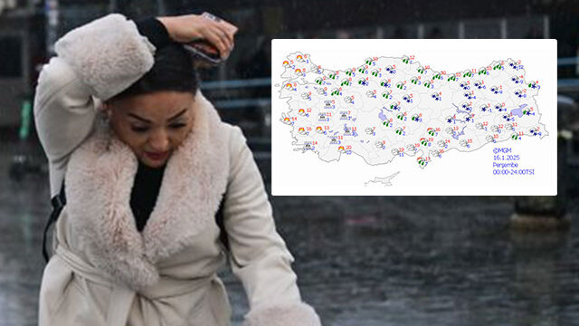 Sıcaklık daha da düşecek! 5 bölgede yağış var!