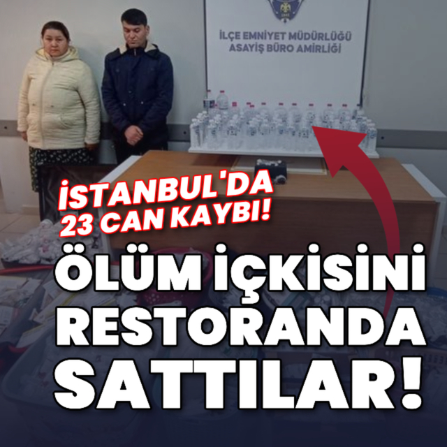 Ölüm içkisini restoranda sattılar!