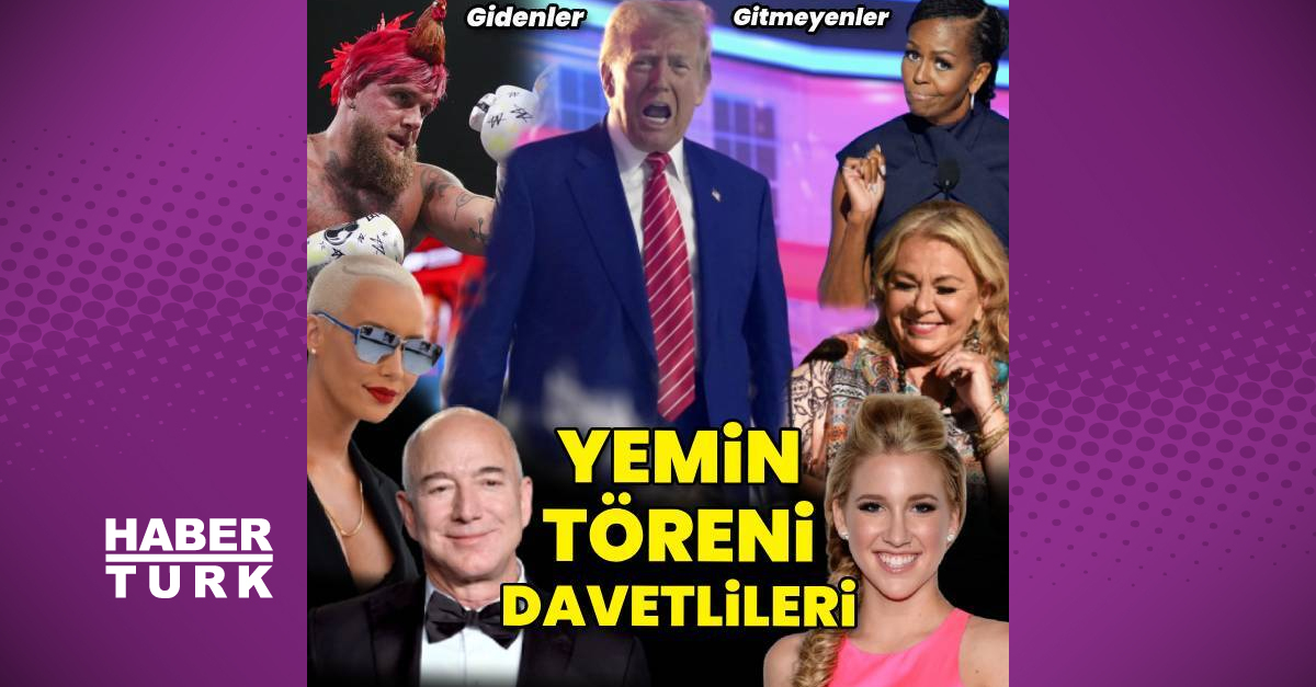 Donald Trump'ın yemin törenine katılacak ünlüler ile daveti geri çevirenler