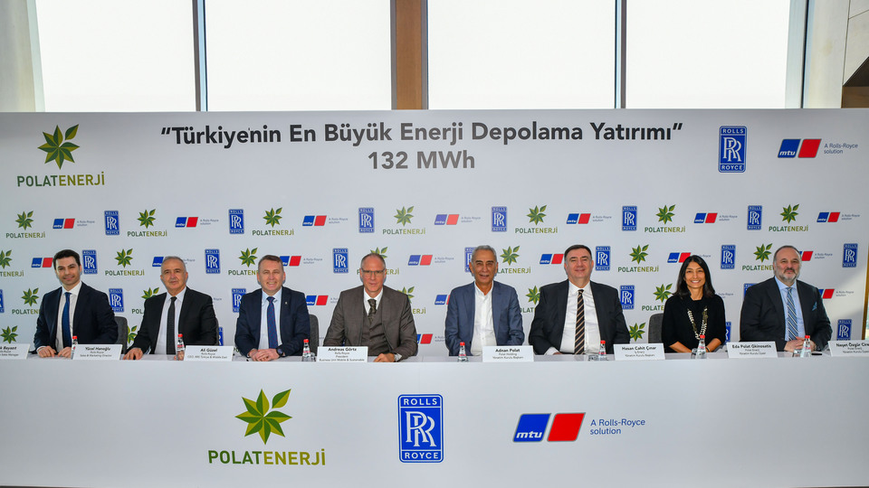 Polat Enerji ile Rolls-Royce arasında enerji depolama anlaşması