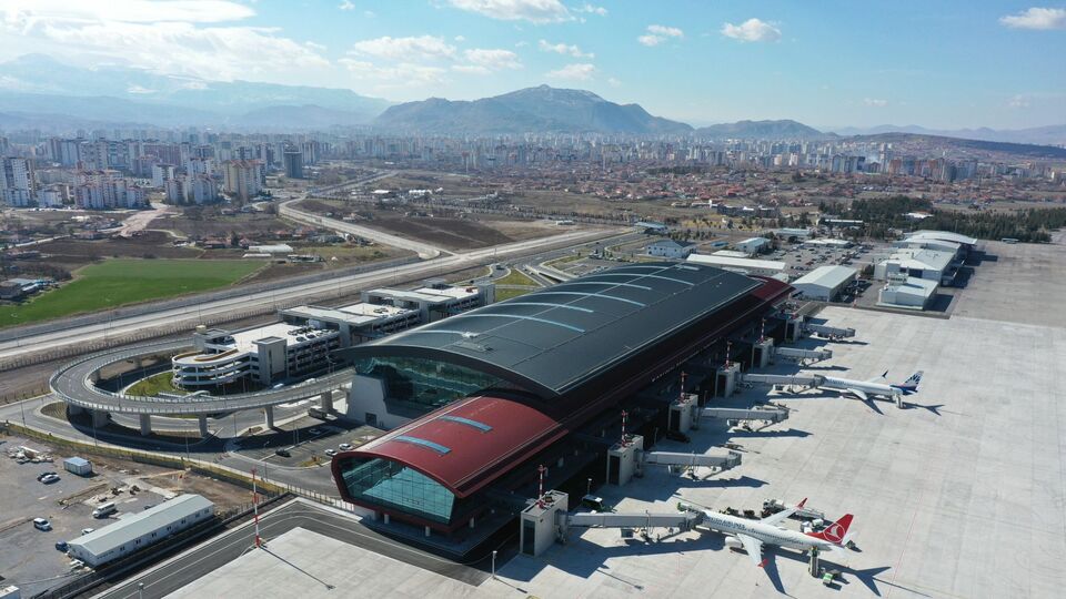 Kayseri Havalimanı'nın kapasitesi 6 milyona çıktı