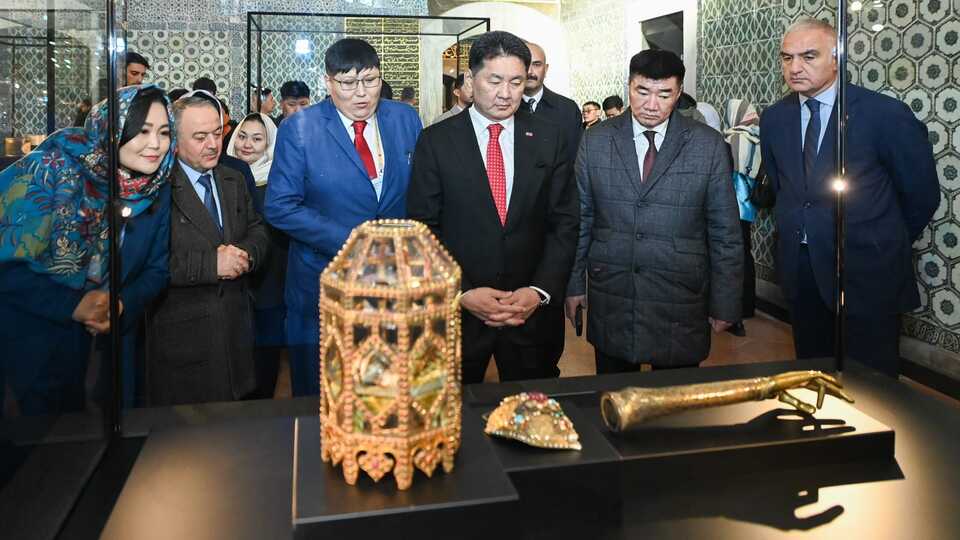 Ayasofya ve Topkapı Sarayı'nı ziyaret ettiler