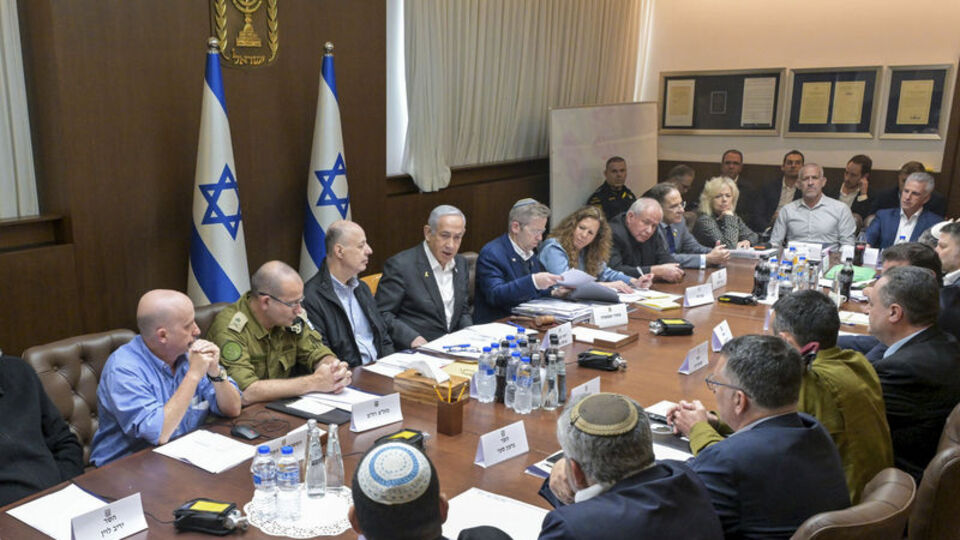 İsrail Bakanlar Kurulu Toplantısı başladı