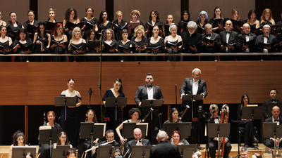 100 kişilik dev korodan 9. Senfoni