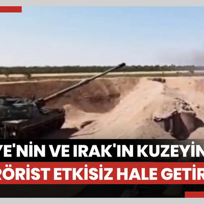 Suriye'nin ve Irak'ın kuzeyinde 21 terörist etkisiz hale getirildi