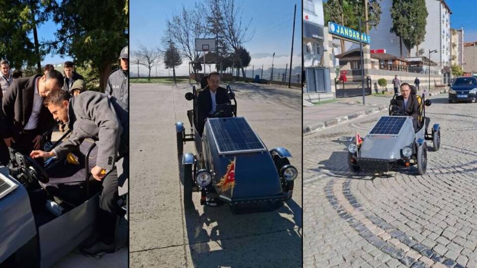 Liseliler geliştirdi, kaymakam tur attı