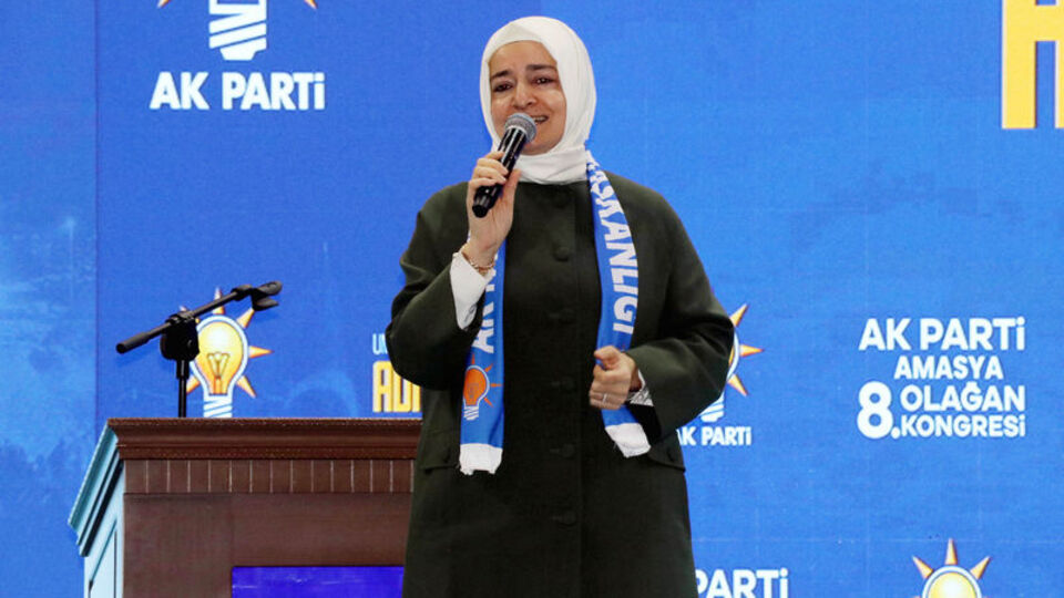 AK Partili Kaya, partisinin Amasya İl Kongresi'nde konuştu