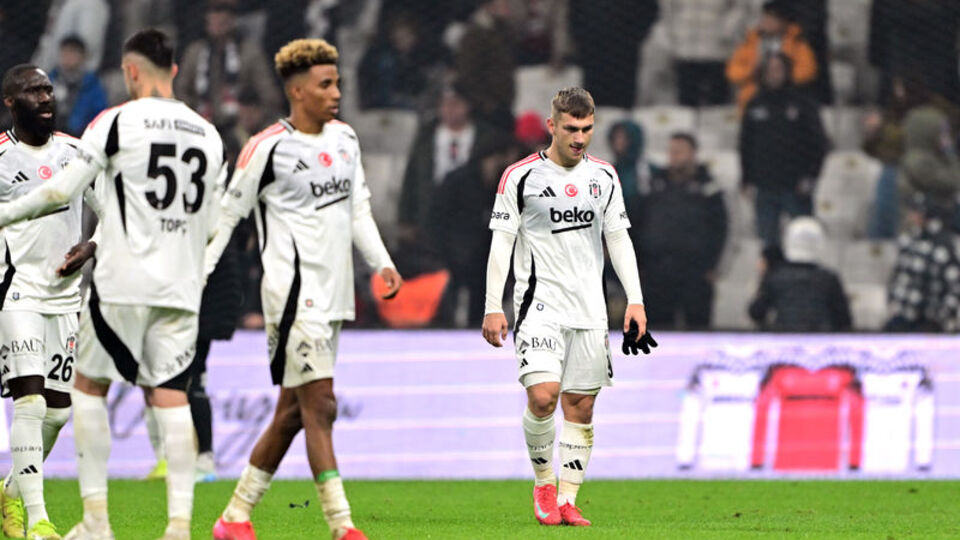 Beşiktaş üst üste 2 galibiyete hasret