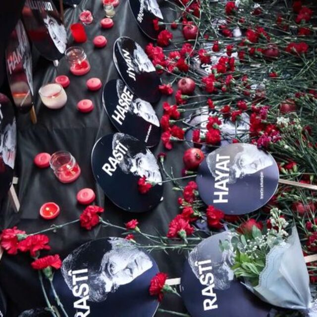 Hrant Dink için anma töreni