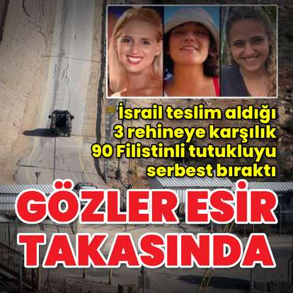  İsrail-Hamas hattında rehine takası