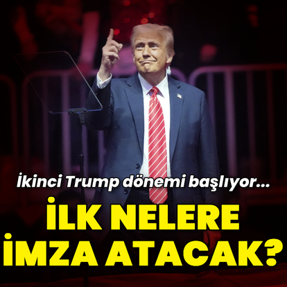  Trump Beyaz Saray'daki ilk gününde neler yapacak?