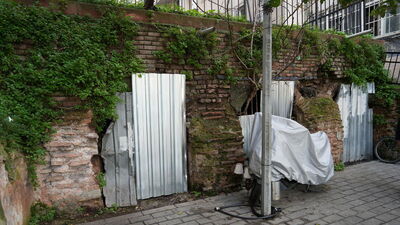 1500 yıllık sarnıç harabeye döndü