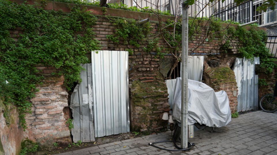 1500 yıllık sarnıç harabeye döndü