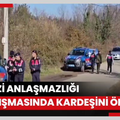 Emekli polis, arazi anlaşmazlığı tartışmasında kardeşini öldürdü