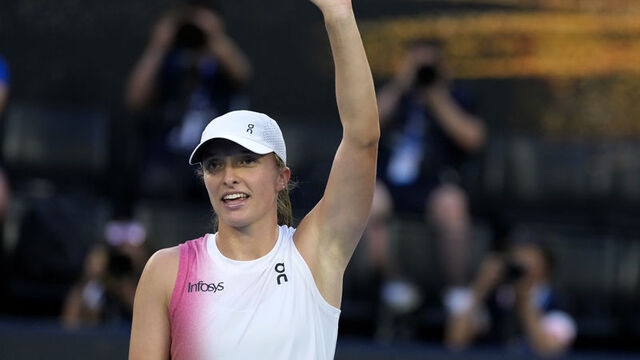 Avustralya'da Iga Swiatek, çeyrek finale çıktı