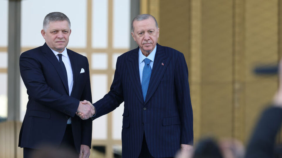 Cumhurbaşkanı Erdoğan Slovakya Başbakanı ile ortak basın toplantısı düzenledi