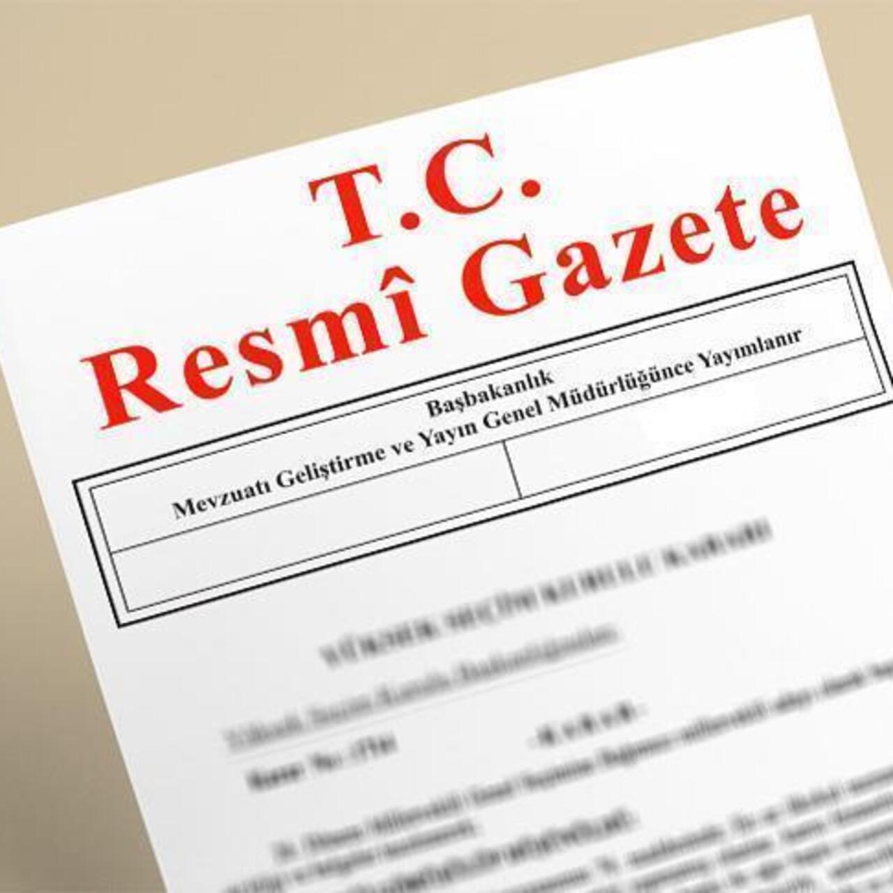 Resmi Gazete'de bugün neler var?