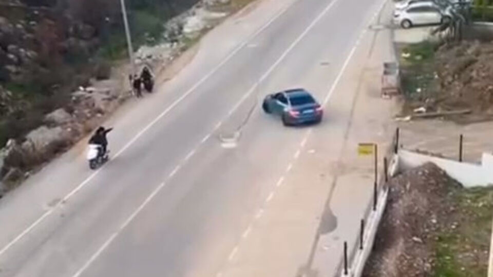 Drift yapan sürücüye para cezası