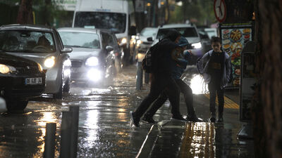 Ege ve Batı Akdeniz için sağanak yağmur uyarısı